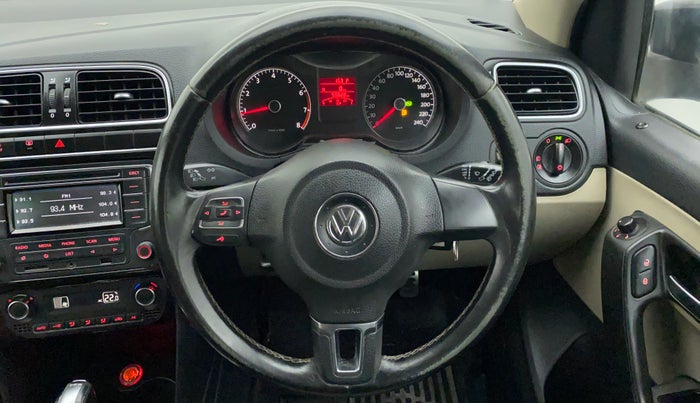 2013 Volkswagen Polo GT TSI 1.2 PETROL AT, Petrol, Automatic, 56,628 km, Steering Wheel Close Up