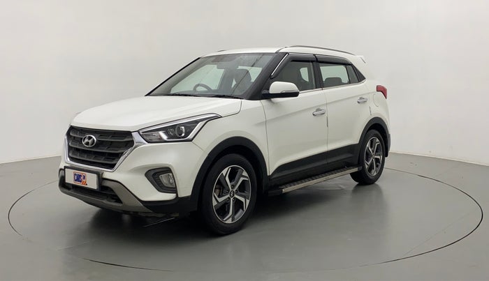 2018 Hyundai Creta SX AT 1.6 PETROL, Petrol, Automatic, 26,218 km, Left Front Diagonal
