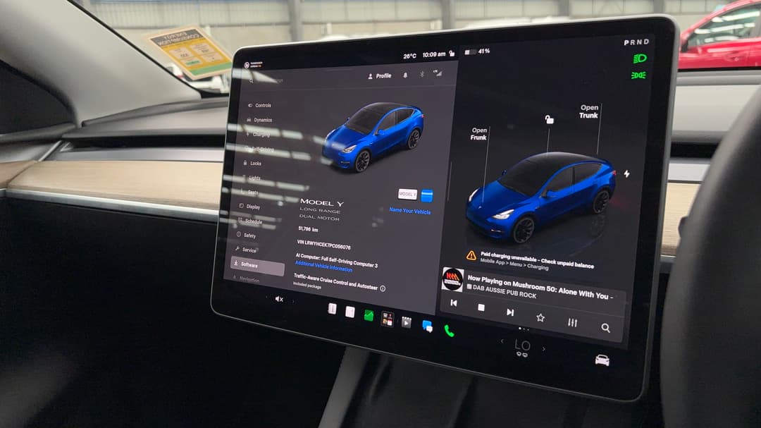 2023 Tesla Model Y Long Range, Automatic, 51796 km, Odometer View