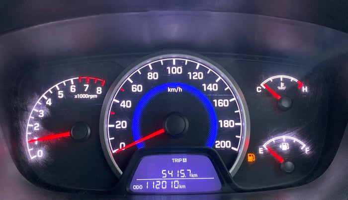 2019 Hyundai Grand i10 SPORTZ 1.2 KAPPA VTVT, Petrol, Manual, 1,12,010 km, Odometer Image