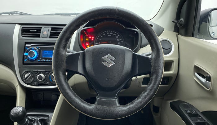2015 Maruti Celerio VXI d, Petrol, Manual, 43,181 km, Steering Wheel Close Up