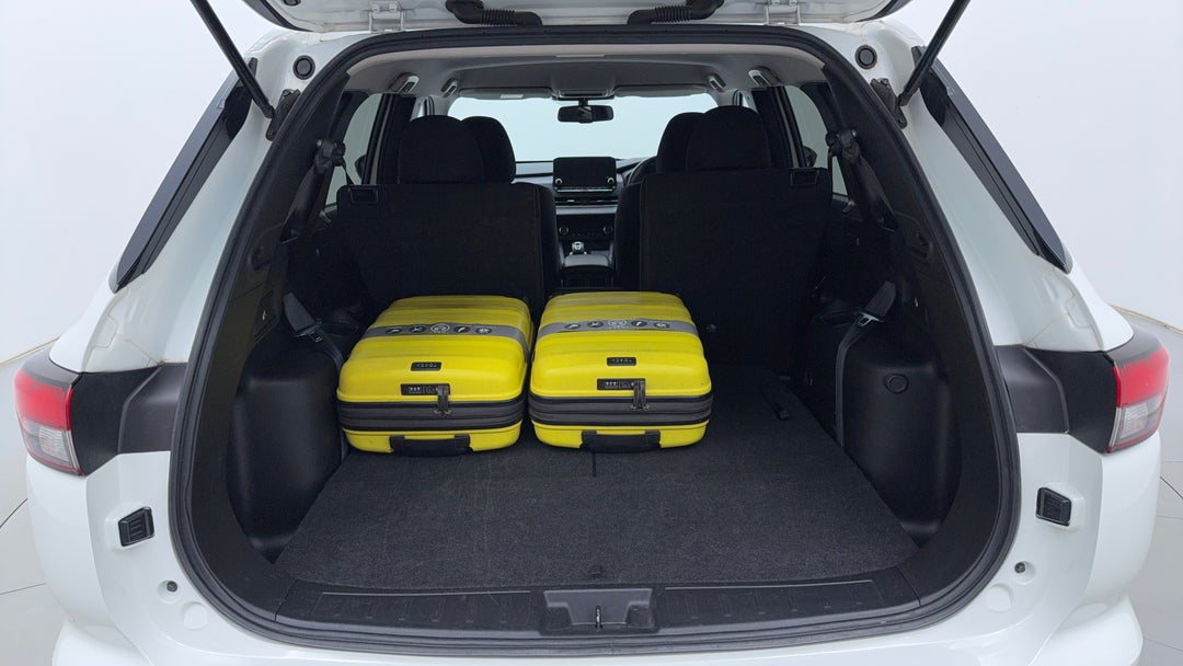 Boot Inside View with Luggage