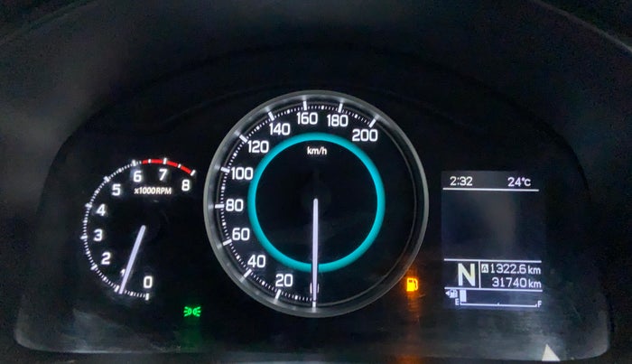 2017 Maruti IGNIS ZETA 1.2 K12 AMT, Petrol, Automatic, 31,922 km, Odometer Image