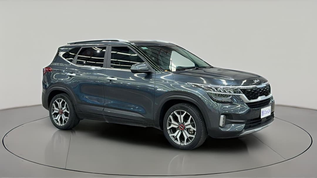 2022 Kia Seltos Gt-line (AWD), Automatic, 26650 km, Right Front Diagonal (45- Degree) View