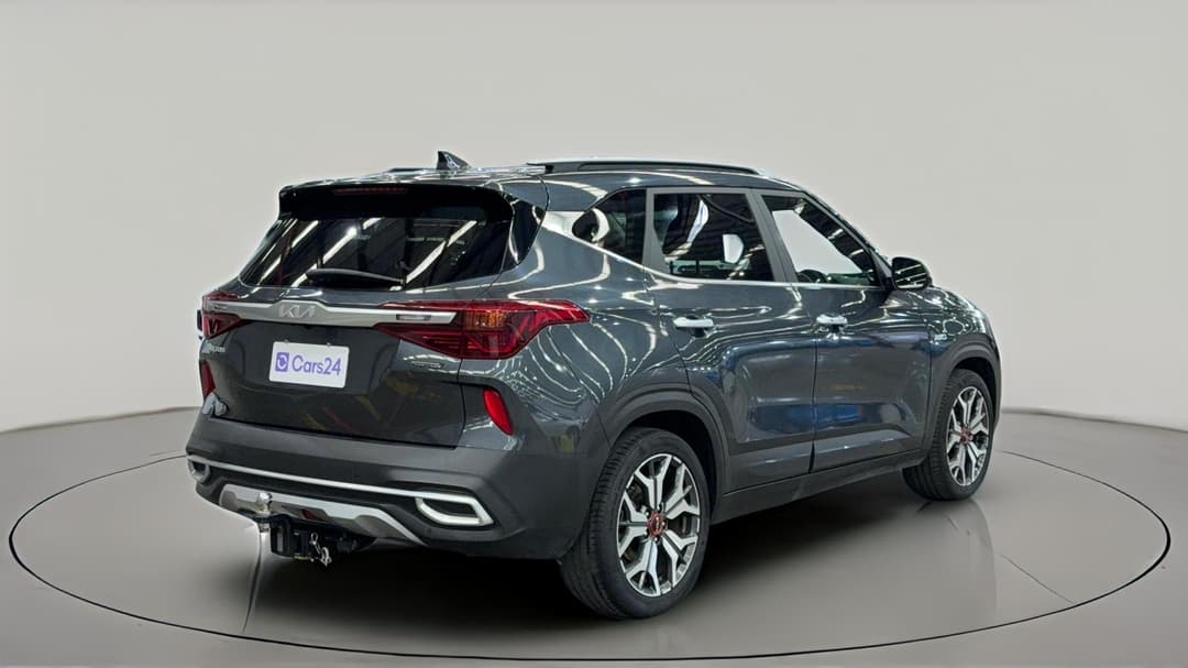 2022 Kia Seltos Gt-line (AWD), Automatic, 26650 km, Right Back Diagonal (45- Degree) View