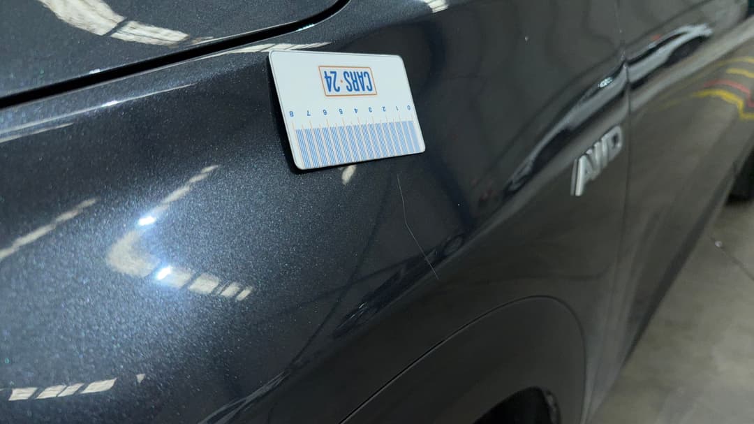 2022 Kia Seltos Gt-line (AWD), Automatic, 26650 km, Quarter Panel Front LHS Guard Scratch