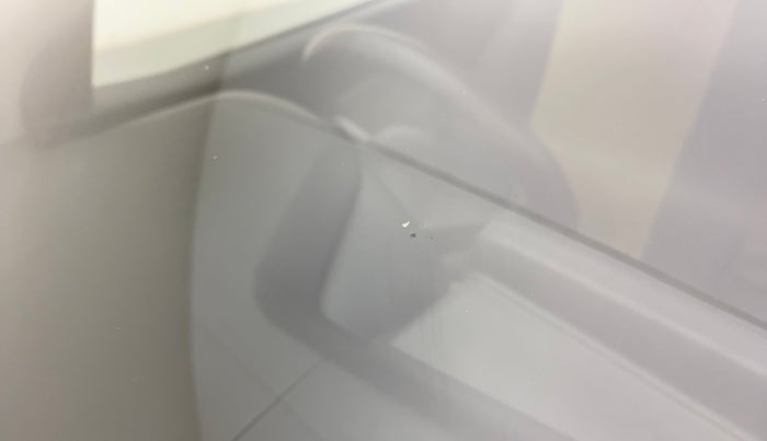 2022 Toyota Glanza S, Petrol, Manual, 57,137 km, Front windshield - Minor spot on windshield