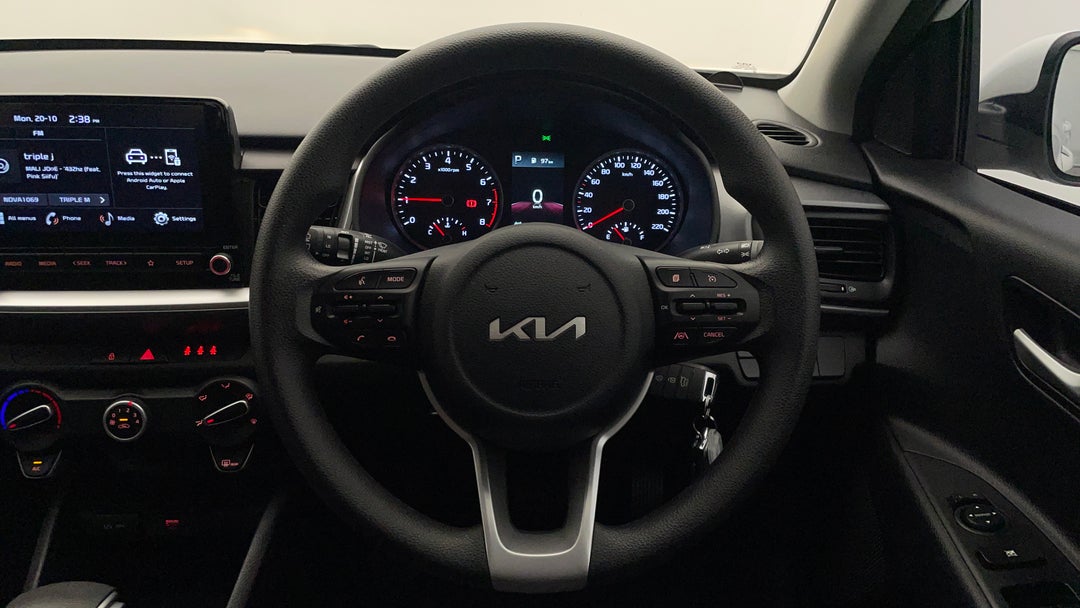 2023 Kia Stonic S, Automatic, 20000 km, Steering Wheel Close-up