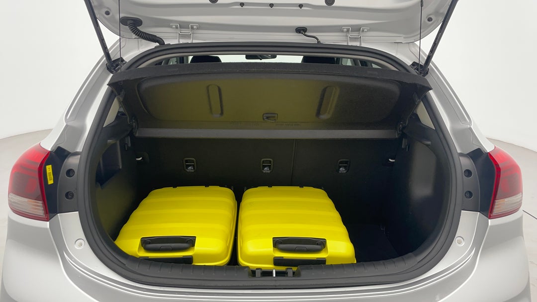 Boot Inside View with Luggage