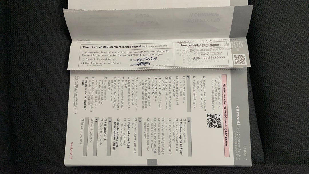 2023 Toyota Corolla Ascent Sport Hybrid, Automatic, 50576 km, Service History