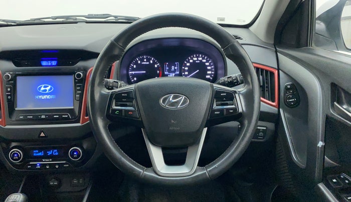 2016 Hyundai Creta SX PLUS  ANNIVERSARY EDITION 1.6 PETROL, Petrol, Manual, 68,339 km, Steering Wheel Close Up