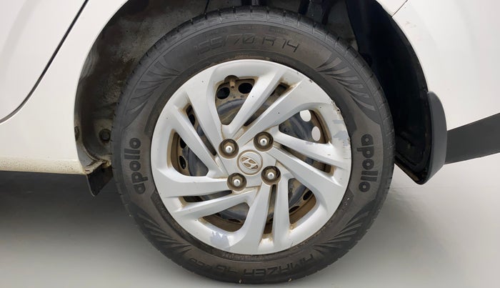 2021 Hyundai AURA S 1.2 CNG, CNG, Manual, 41,601 km, Left Rear Wheel