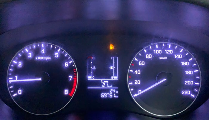 2016 Hyundai Elite i20 Sportz 1.2 VTVT MT, Petrol, Manual, 69,901 km, Odometer Image
