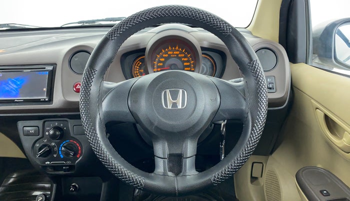 2014 Honda Amaze 1.2 EMT I VTEC, Petrol, Manual, 31,812 km, Steering Wheel Close Up