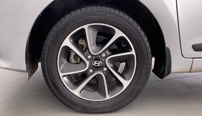 2017 Hyundai Grand i10 ASTA 1.2 KAPPA VTVT, Petrol, Manual, 32,491 km, Left Front Wheel