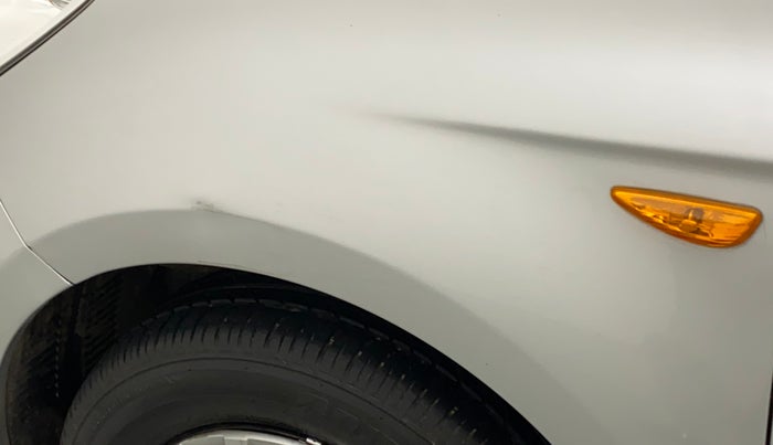 2011 Hyundai i20 MAGNA (O) 1.2, Petrol, Manual, 43,570 km, Left fender - Slightly dented