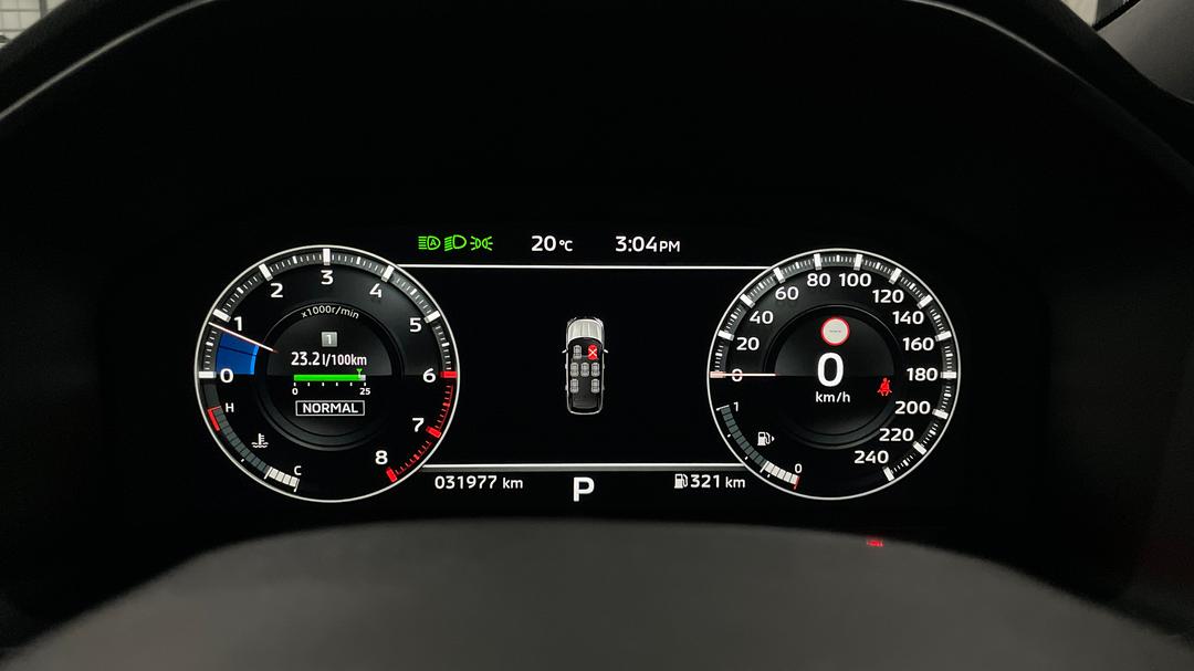 2024 Mitsubishi Outlander Exceed Tourer 7 Seat (AWD), Automatic, 31977 km, Odometer View