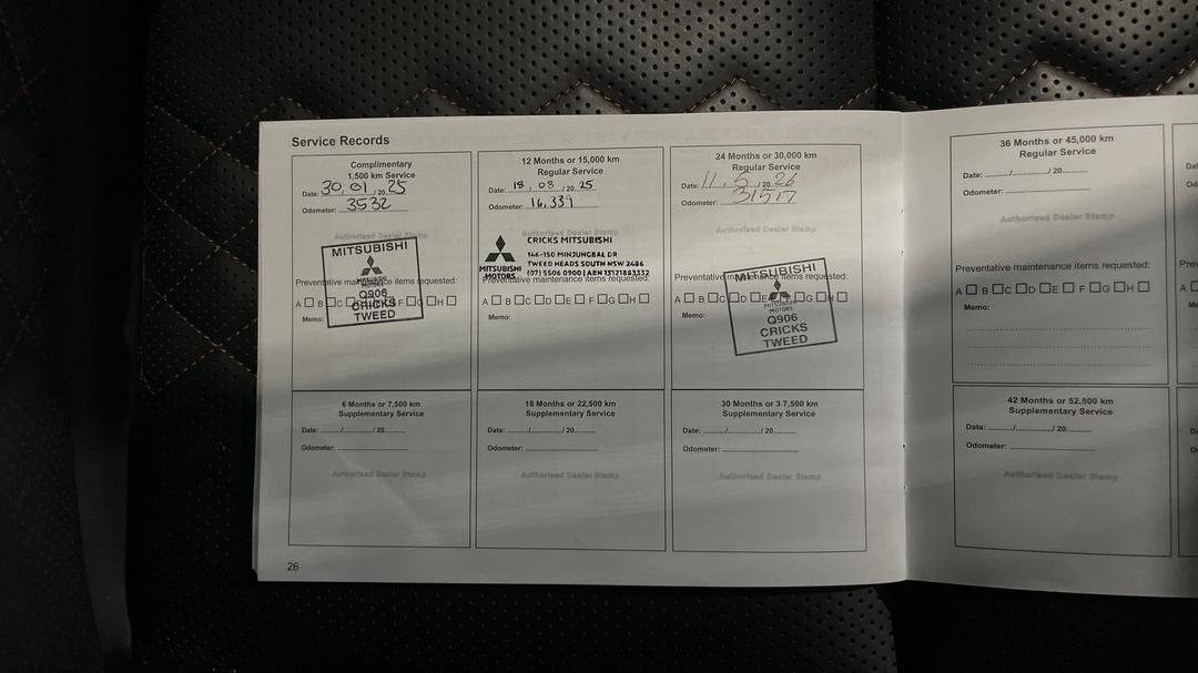 2024 Mitsubishi Outlander Exceed Tourer 7 Seat (AWD), Automatic, 31977 km, Service History