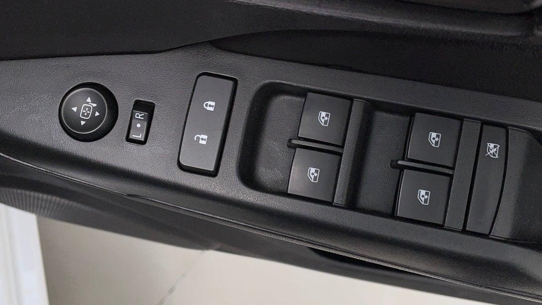 Drivers Side Door Panel Controls