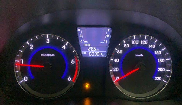 2016 Hyundai Verna 1.6 CRDI SX, Diesel, Manual, 69,384 km, Odometer Image