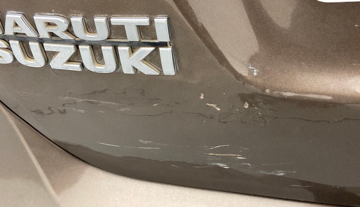 2012 Maruti Wagon R 1.0 LXI CNG, CNG, Manual, 91,395 km, Dicky (Boot door) - Minor scratches