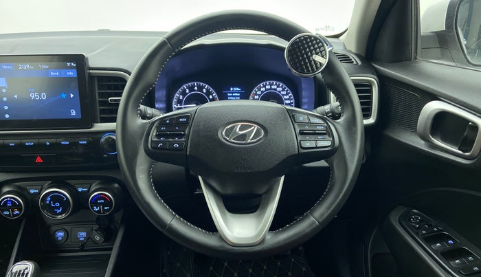 2020 Hyundai VENUE 1.0L Turbo GDI SX(O) MT, Petrol, Manual, 25,175 km, Steering Wheel Close Up