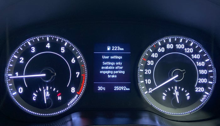 2020 Hyundai VENUE 1.0L Turbo GDI SX(O) MT, Petrol, Manual, 25,175 km, Odometer Image