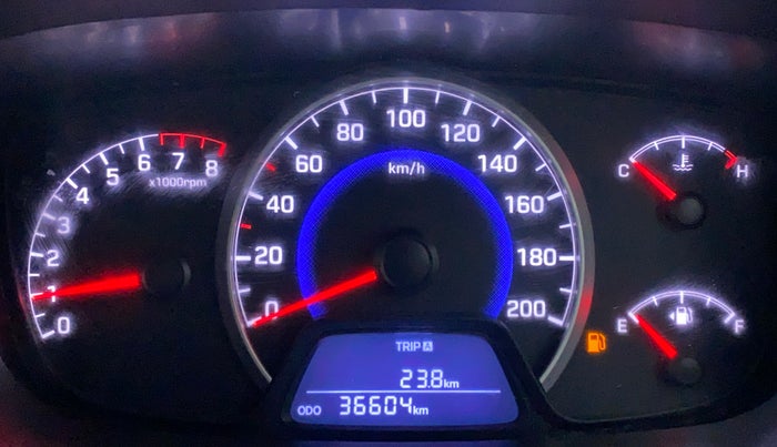 2016 Hyundai Grand i10 ASTA 1.2 VTVT, Petrol, Manual, 36,764 km, Odometer Image