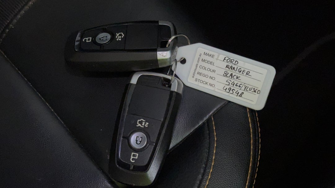 2022 Ford Ranger Wildtrak 3.0 (4x4), Automatic, 48944 km, Key Close-up