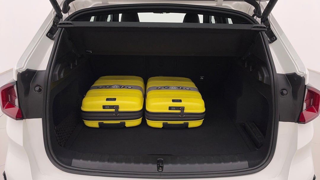 Boot Inside View with Luggage