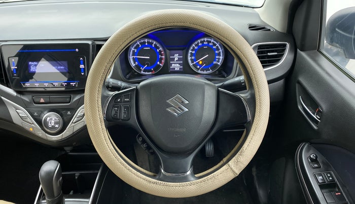 2019 Maruti Baleno DELTA CVT PETROL 1.2, Petrol, Automatic, 35,582 km, Steering Wheel Close Up
