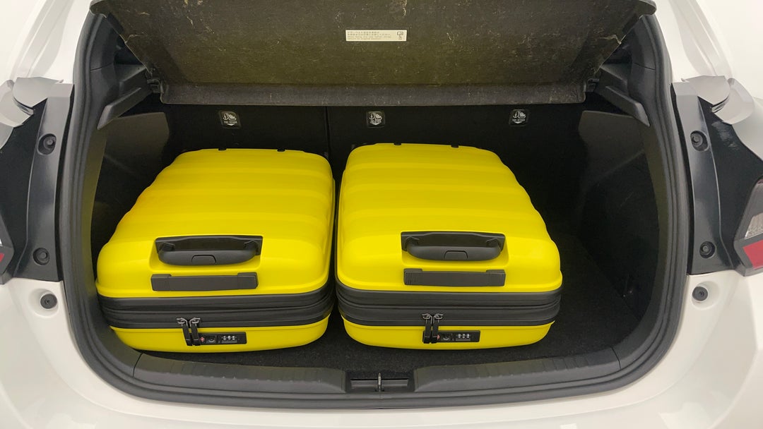 Boot Inside View with Luggage