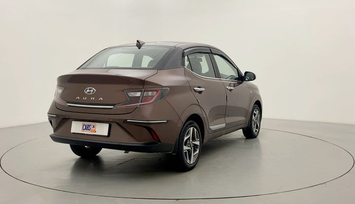 2020 Hyundai AURA SX+ AT, Petrol, Automatic, 25,995 km, Right Back Diagonal