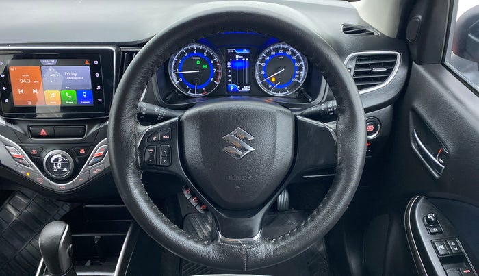 2019 Maruti Baleno ZETA 1.2 K12 CVT, Petrol, Automatic, 9,375 km, Steering Wheel Close Up