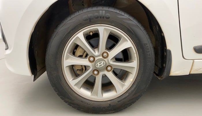 2015 Hyundai Grand i10 ASTA (O) 1.2 KAPPA VTVT, Petrol, Manual, 85,583 km, Left Front Wheel