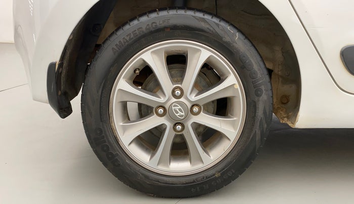 2015 Hyundai Grand i10 ASTA (O) 1.2 KAPPA VTVT, Petrol, Manual, 85,583 km, Right Rear Wheel