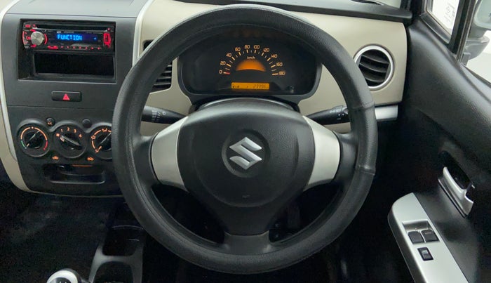 2014 Maruti Wagon R 1.0 LXI CNG, CNG, Manual, 23,447 km, Steering Wheel Close Up
