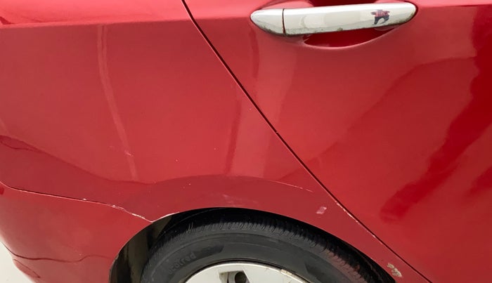 2014 Hyundai Xcent S 1.2, Petrol, Manual, 47,436 km, Right quarter panel - Minor scratches