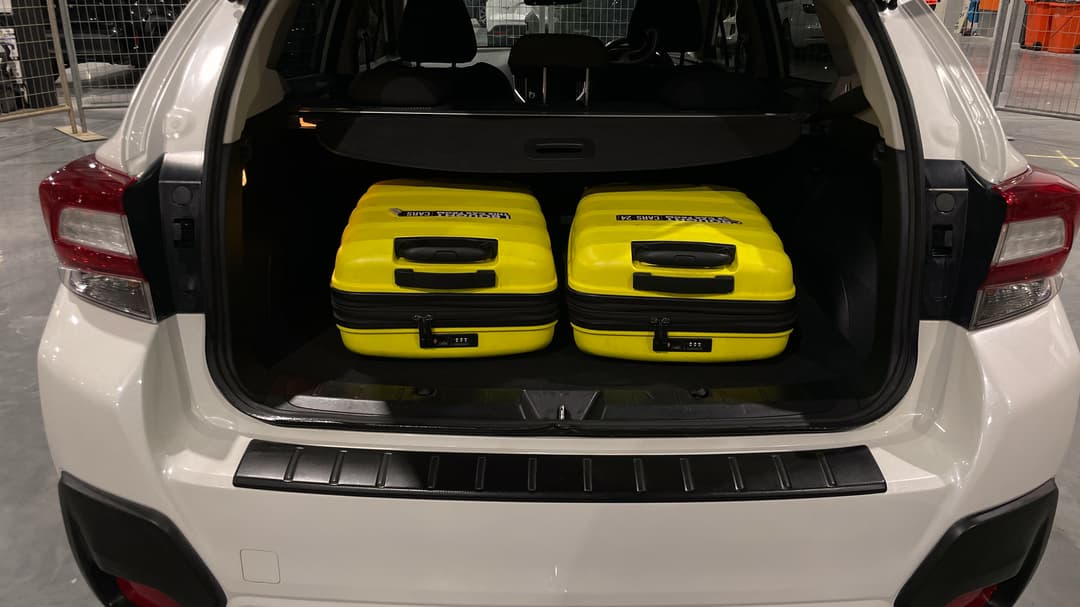2017 Subaru XV 2.0i-l, Automatic, 107958 km, Boot Inside View with Luggage