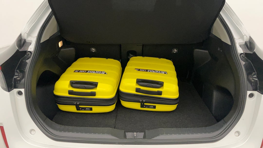 Boot Inside View with Luggage