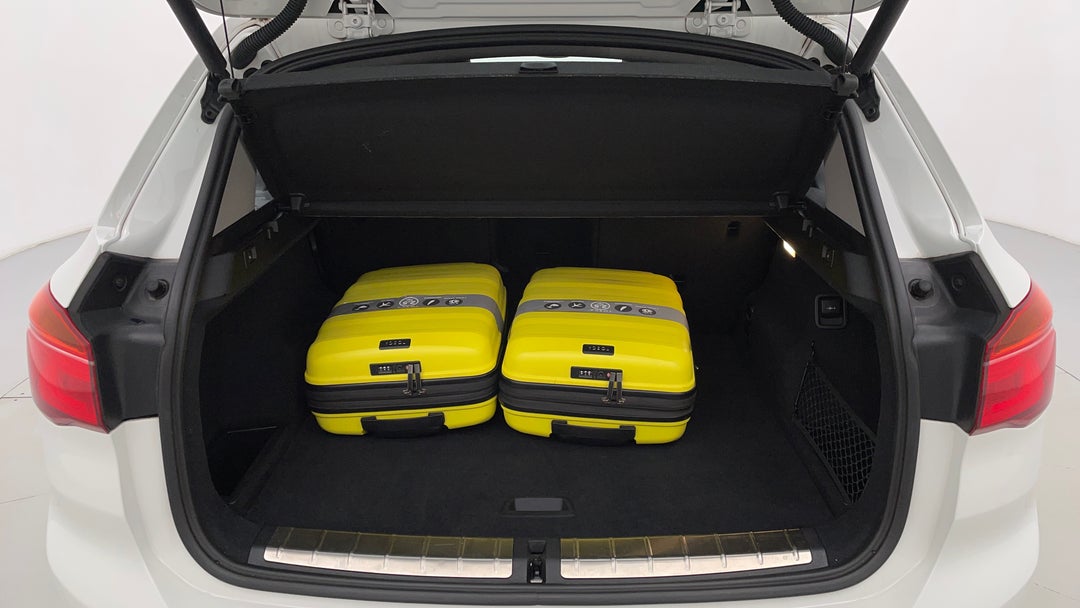 Boot Inside View with Luggage