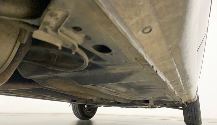 2017 Datsun Go Plus T, Petrol, Manual, 46,490 km, Right Side Underbody