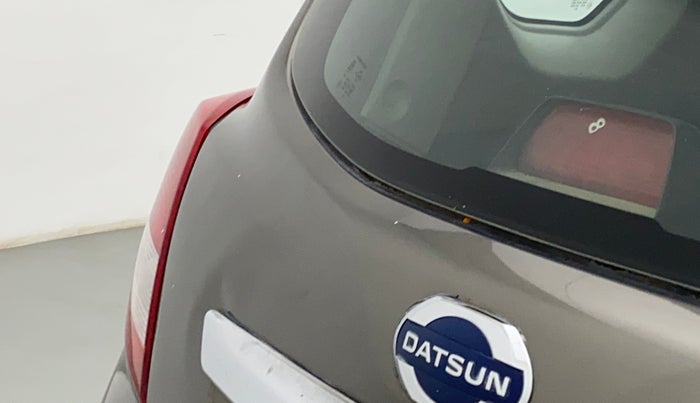 2017 Datsun Go Plus T, Petrol, Manual, 46,490 km, Dicky (Boot door) - Slightly dented