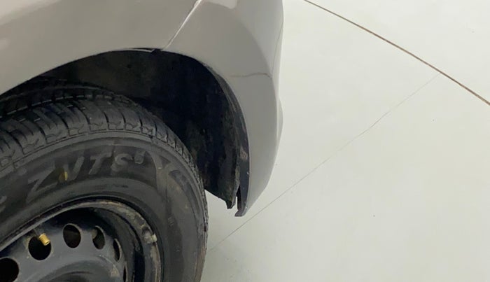 2017 Datsun Go Plus T, Petrol, Manual, 46,490 km, Right fender - Lining loose
