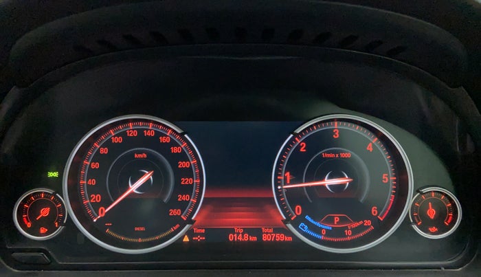 2015 BMW 5 Series 520D LUXURY LINE, Diesel, Automatic, 82,572 km, Odometer View