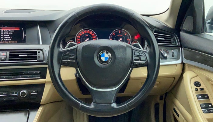 2015 BMW 5 Series 520D LUXURY LINE, Diesel, Automatic, 82,570 km, Steering Wheel Close-up