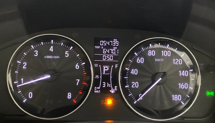 2018 Honda Amaze 1.2 V CVT I VTEC, Petrol, Automatic, 54,792 km, Odometer Image