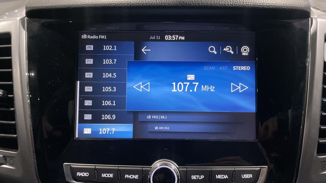 2021 Ssangyong Rexton Elx (AWD), Automatic, 74944 km, Infotainment System