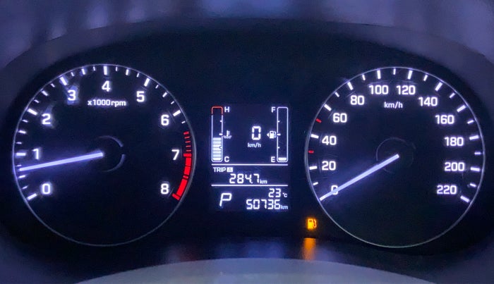 2018 Hyundai Creta 1.6 SX PLUS AUTO PETROL, Petrol, Automatic, 50,801 km, Odometer Image