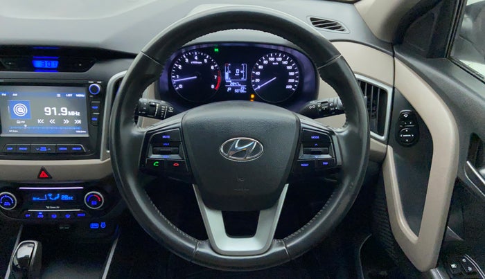 2018 Hyundai Creta 1.6 SX PLUS AUTO PETROL, Petrol, Automatic, 50,801 km, Steering Wheel Close Up